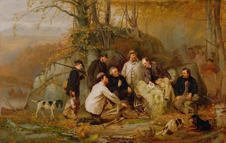 John George Brown - Claiming The Shot A Group Of Portraits After The Hunt In The Adirondacks.webp