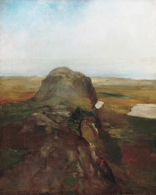 John La Farge - Autumn Study View over Hanging Rock Newport RI.webp