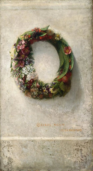 John La Farge - Wreath of Flowers.webp