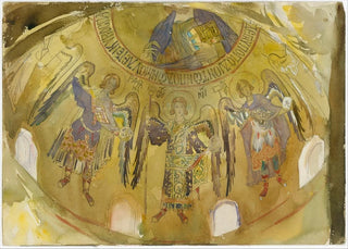 John Singer Sargent - Angels Mosaic Palatine Chapel Palermo.webp