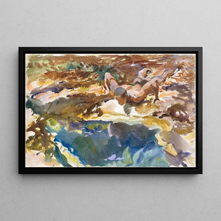 John Singer Sargent - Man and Pool Florida.webp