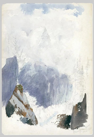 John Singer Sargent - Matterhorn from Zmutt Glacier Zermatt 2.webp
