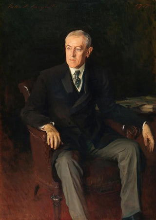 John Singer Sargent - Portrait of Woodrow Wilson.webp