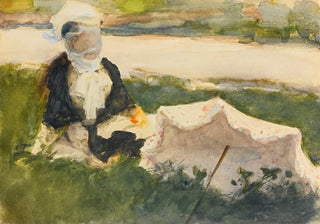 John Singer Sargent - Woman With Parasol.webp