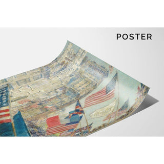 Journée des alliés - Childe Hassam | Reproduction Tableau Décoration murale affiche copie