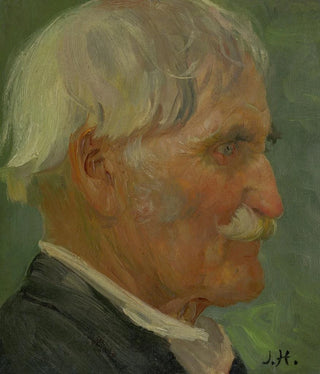 Jozef Hanula - Head Of An Old Man.webp