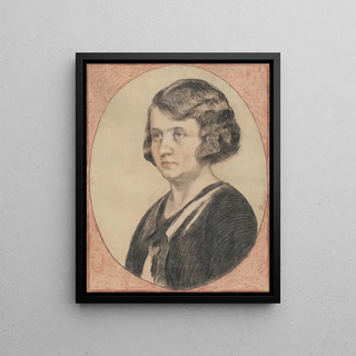 Jozef Hanula - Portrt Mrie Hanulovej.webp