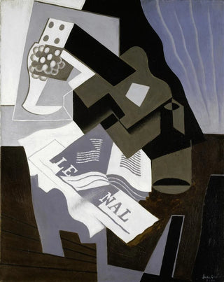 Juan Gris - Guitar Book and Newspaper.webp