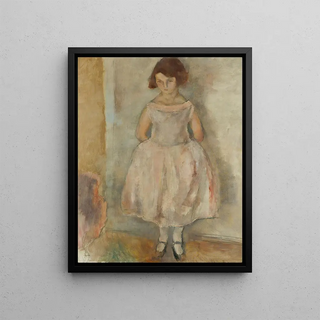 Jules Pascin - Portrait De Jeune Fille.webp