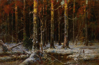 Julius Sergius Klever - Forest In Winter.webp