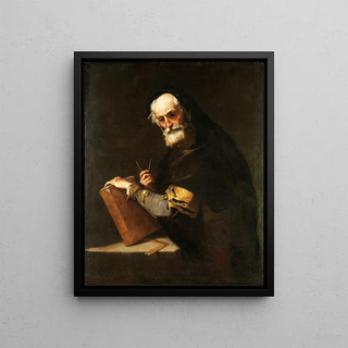Jusepe de Ribera - A Philosopher Presumed To Be Archimedes.webp