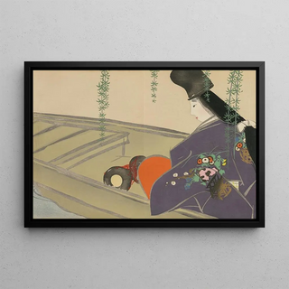 Kamisaka Sekka - Asazuma in Her Boat Asazumabune.webp