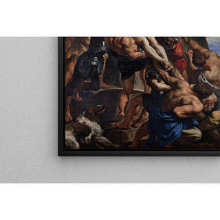 L'Élévation de la Croix - Peter Paul Rubens | Reproduction Tableau Décoration murale affiche copie