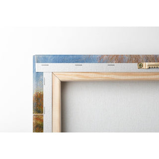 L'église à Essoyes - Pierre-Auguste Renoir | Reproduction Tableau Décoration murale affiche copie