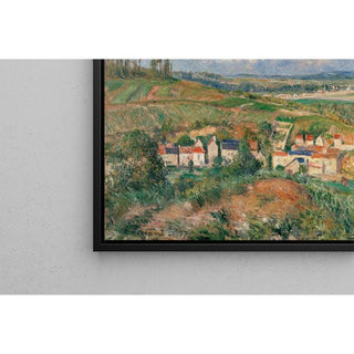 L'hermitage en été, Pontoise - Camille Pissarro | Reproduction Tableau Décoration murale affiche copie