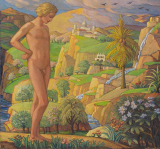 L'île enchantée - Ludwig von Hofmann