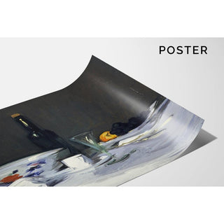 La Bouteille noire - Samuel John Peploe | Reproduction Tableau Décoration murale affiche copie