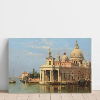 La Dogana avec Santa Maria della Salute, Venise - Antonietta Brandeis | Reproduction Tableau Décoration murale affiche copie