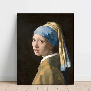 La Jeune fille à la perle de Johannes Vermeer | Reproduction Tableau Décoration murale affiche copie
