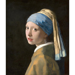 La Jeune fille à la perle de Johannes Vermeer | Reproduction Tableau Décoration murale affiche copie