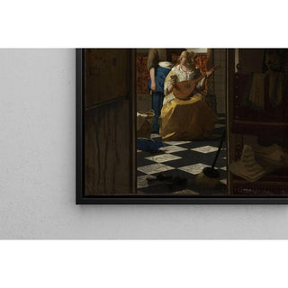 La Lettre d’amour - Johannes Vermeer | Reproduction Tableau Décoration murale affiche copie