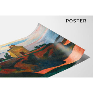 La Maison Du Pan-Du - Paul Gauguin | Reproduction Tableau Décoration murale affiche copie