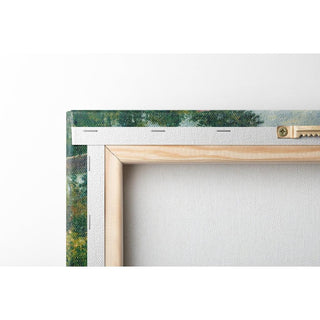 La Maison Rondest et son jardin à l'Hermitage, Pontoise - Camille Pissarro | Reproduction Tableau Décoration murale affiche copie