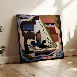 La Marina - Georges Valmier | Reproduction Tableau Décoration murale affiche copie