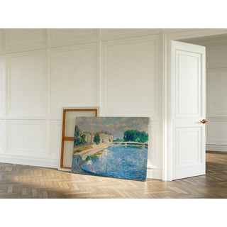 La Marne à Lagny - Henri Lebasque | Reproduction Tableau Décoration murale affiche copie