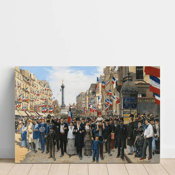 Reproduction of the painting La Marseillaise - Jean Béraud