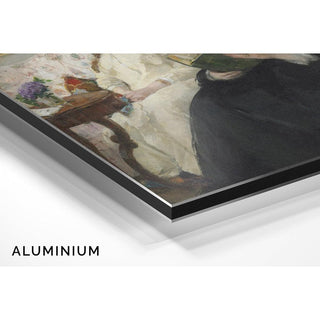 La Mère et la soeur de l'Artiste - Berthe Morisot | Reproduction Tableau Décoration murale affiche copie