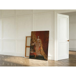 La Reine Victoria prêtant serment lors de son couronnement par Sir George Hayter | Reproduction Tableau Décoration murale affiche copie