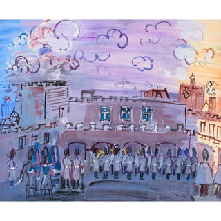 La Relève de la Garde à Saint-James's Palace - Raoul Dufy | Reproduction Tableau Décoration murale affiche copie