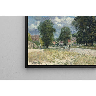 La Route de Marly-le-Roi - Alfred Sisley | Reproduction Tableau Décoration murale affiche copie