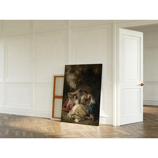 La Sieste - Franz Xaver Winterhalter | Reproduction Tableau Décoration murale affiche copie