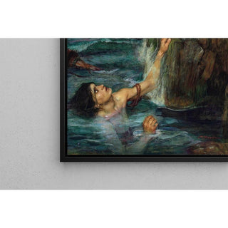 La Sirène - John William Waterhouse | Reproduction Tableau Décoration murale affiche copie