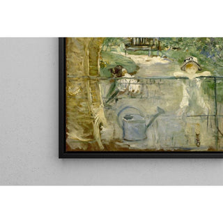 La hotte - Berthe Morisot | Reproduction Tableau Décoration murale affiche copie