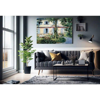 La maison à Rueil - Edouard Manet | Reproduction Tableau Décoration murale affiche copie