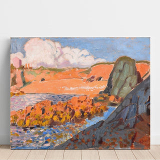 La plage rouge - Maurice Denis | Reproduction Tableau Décoration murale affiche copie