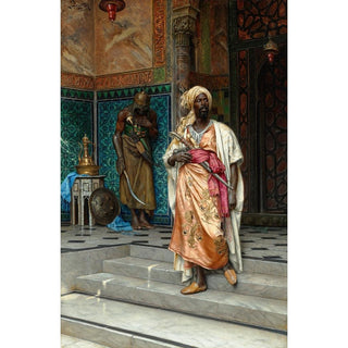 La réponse - Ludwig Deutsch | Reproduction Tableau Décoration murale affiche copie