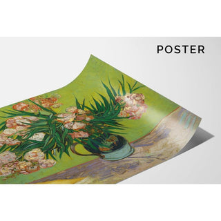 Lauriers-roses - Vincent van Gogh | Reproduction Tableau Décoration murale affiche copie