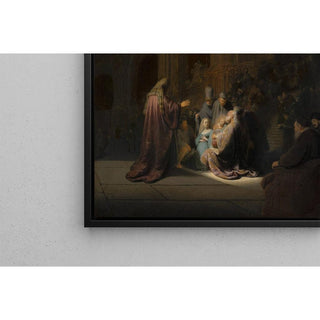 Le Cantique de Siméon - Rembrandt van Rijn | Reproduction Tableau Décoration murale affiche copie
