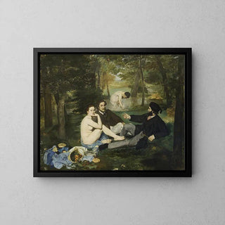 Le Déjeuner sur l'herbe - Édouard Manet | Reproduction Tableau Décoration murale affiche copie