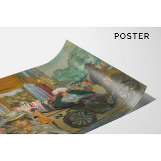 Le Fiacre - Pierre Bonnard | Reproduction Tableau Décoration murale affiche copie