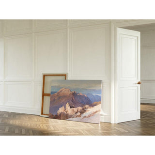 Le Hoher Göll depuis le Watzmann-Hocheck - Edward Theodore Compton | Reproduction Tableau Décoration murale affiche copie