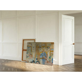 Le Peintre de squelettes - James Ensor | Reproduction Tableau Décoration murale affiche copie