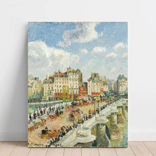 Le Pont Neuf - Camille Pissarro | Reproduction Tableau Décoration murale affiche copie