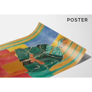 Le Rifain Assis - Henri Matisse | Reproduction Tableau Décoration murale affiche copie