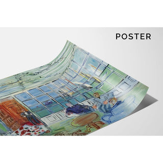 Le Royal Yacht Squadron, Cowes, Île de Wight - Raoul Dufy | Reproduction Tableau Décoration murale affiche copie