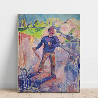 Le Semeur - Edvard Munch | Reproduction Tableau Décoration murale affiche copie
